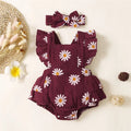 Daisy Printed Romper Set