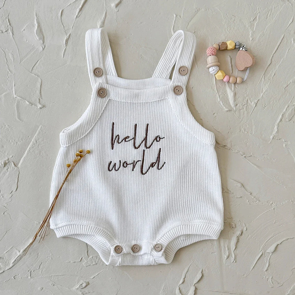 Hello World Romper