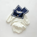 Nautical Bear Top Shorts Set