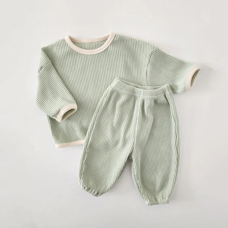 Benny Waffle Jogger Set