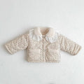 Fur Lining Frill Parkas Coat