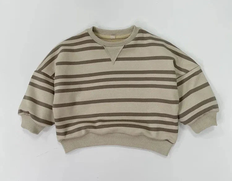 Boys Striped Sweatshirt
