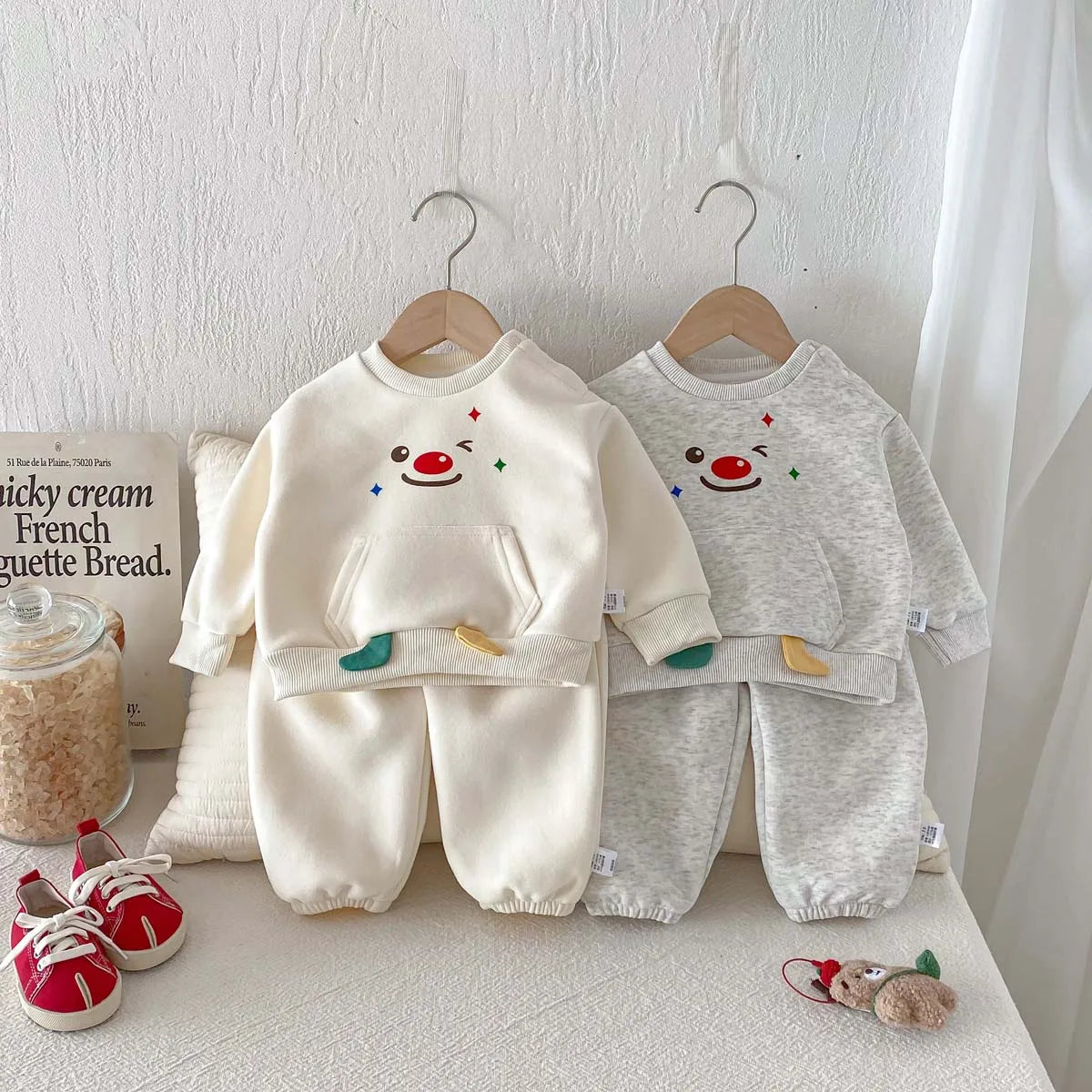 3D Cartoon Jogger Set