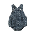 Denim Pocketed Romper