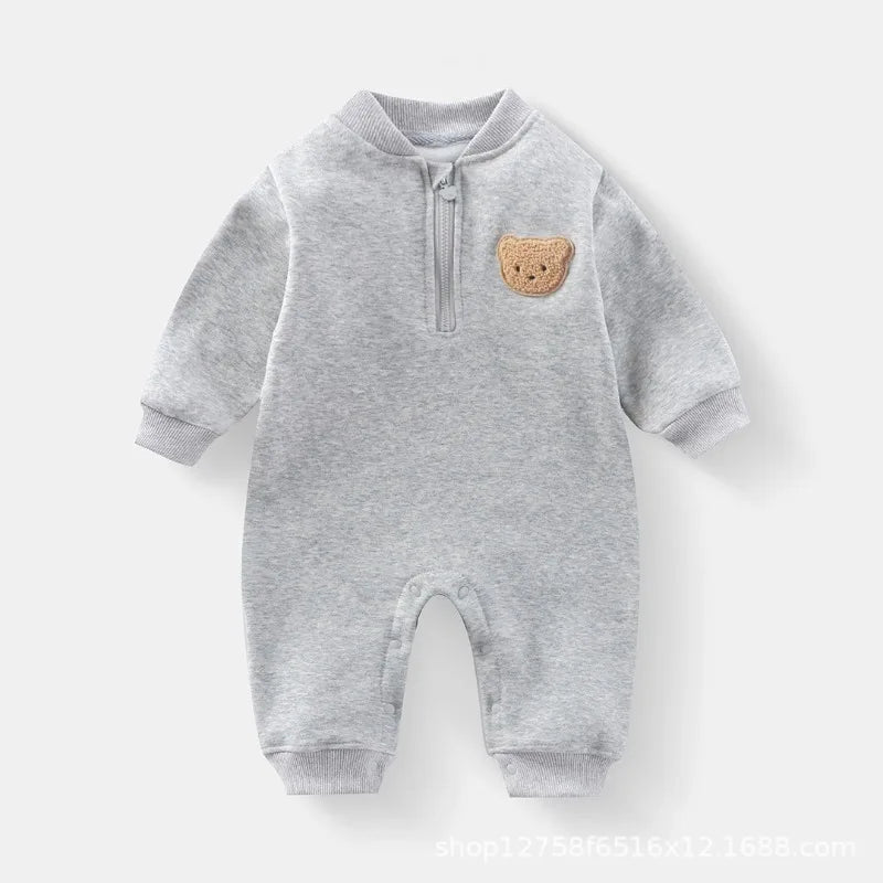 Solid Teddy Bear Onesie