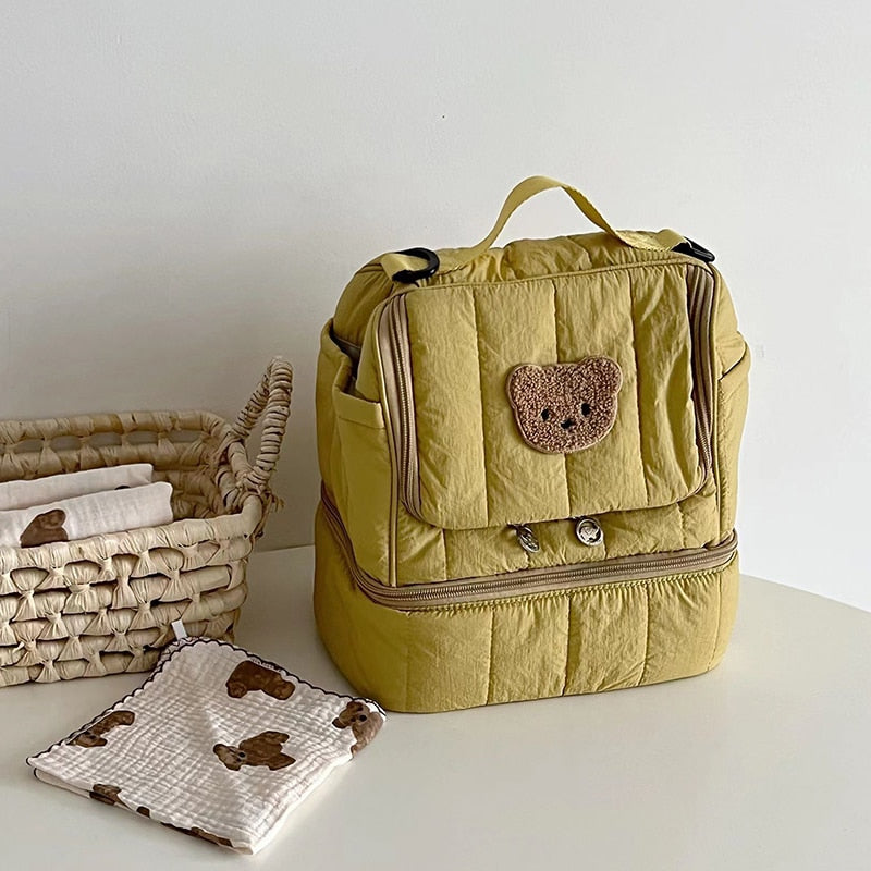 Insulated Double Level Cooler Lunch Bag