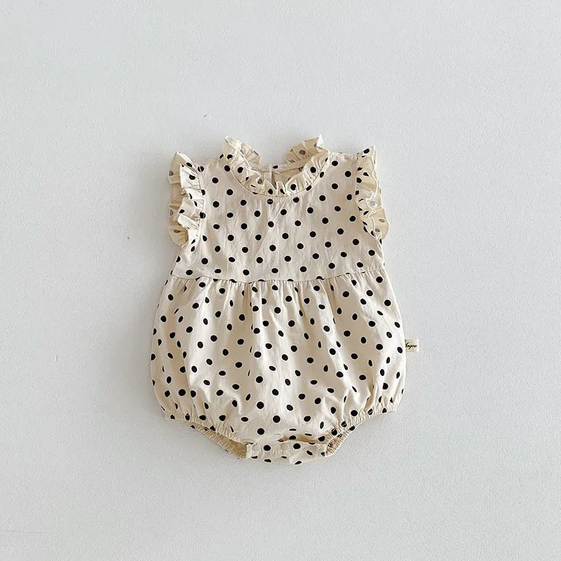Ruffle Detail Princess Romper