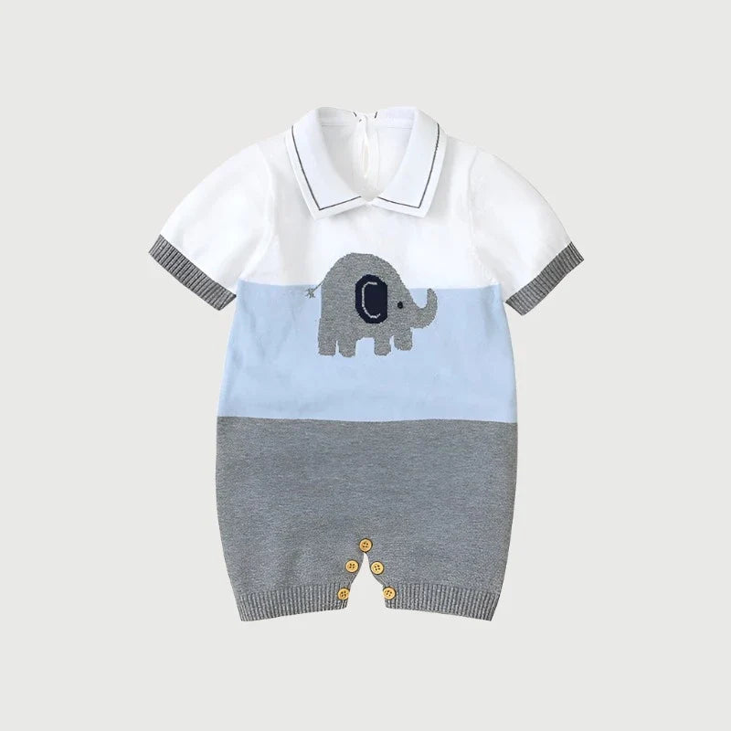 Elephant Knitted Onesie