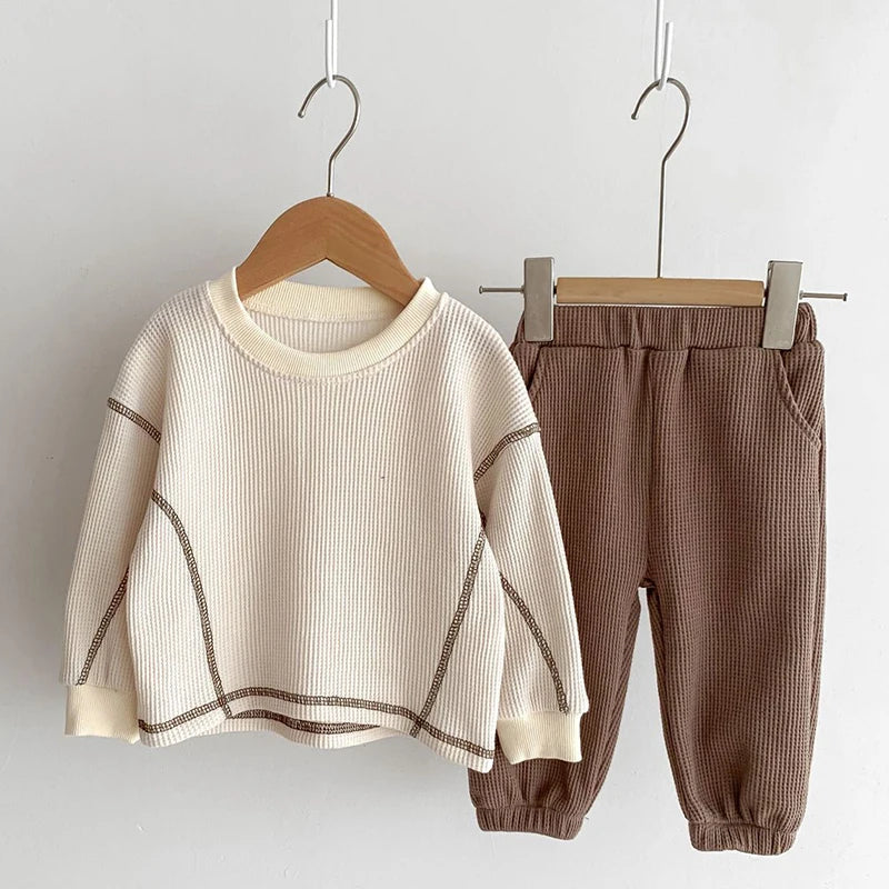 Waffle Casual Sporty Set