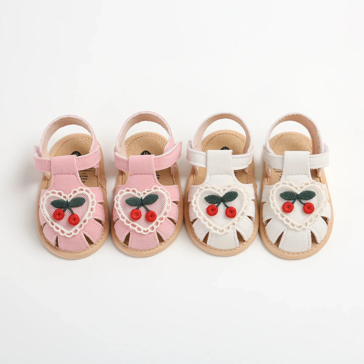 Cherry Heart Sandals