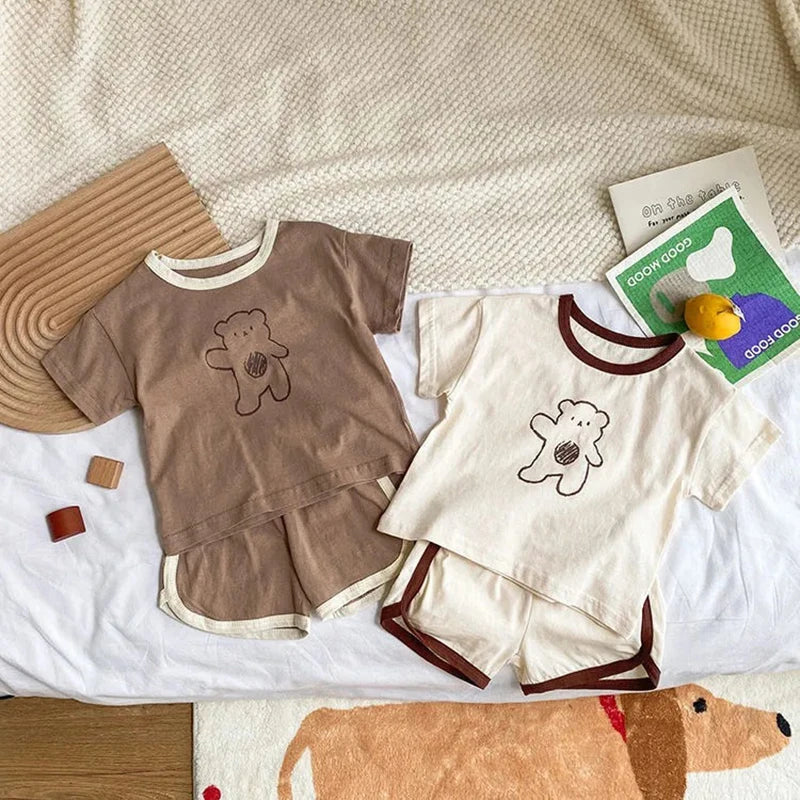 Cute Cartoon Bear Set