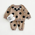 Polka Dot Jogger Set