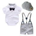 Baby Shorts Suspender Set