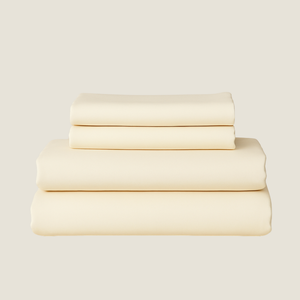 Organic Cotton Sateen Sheet Set