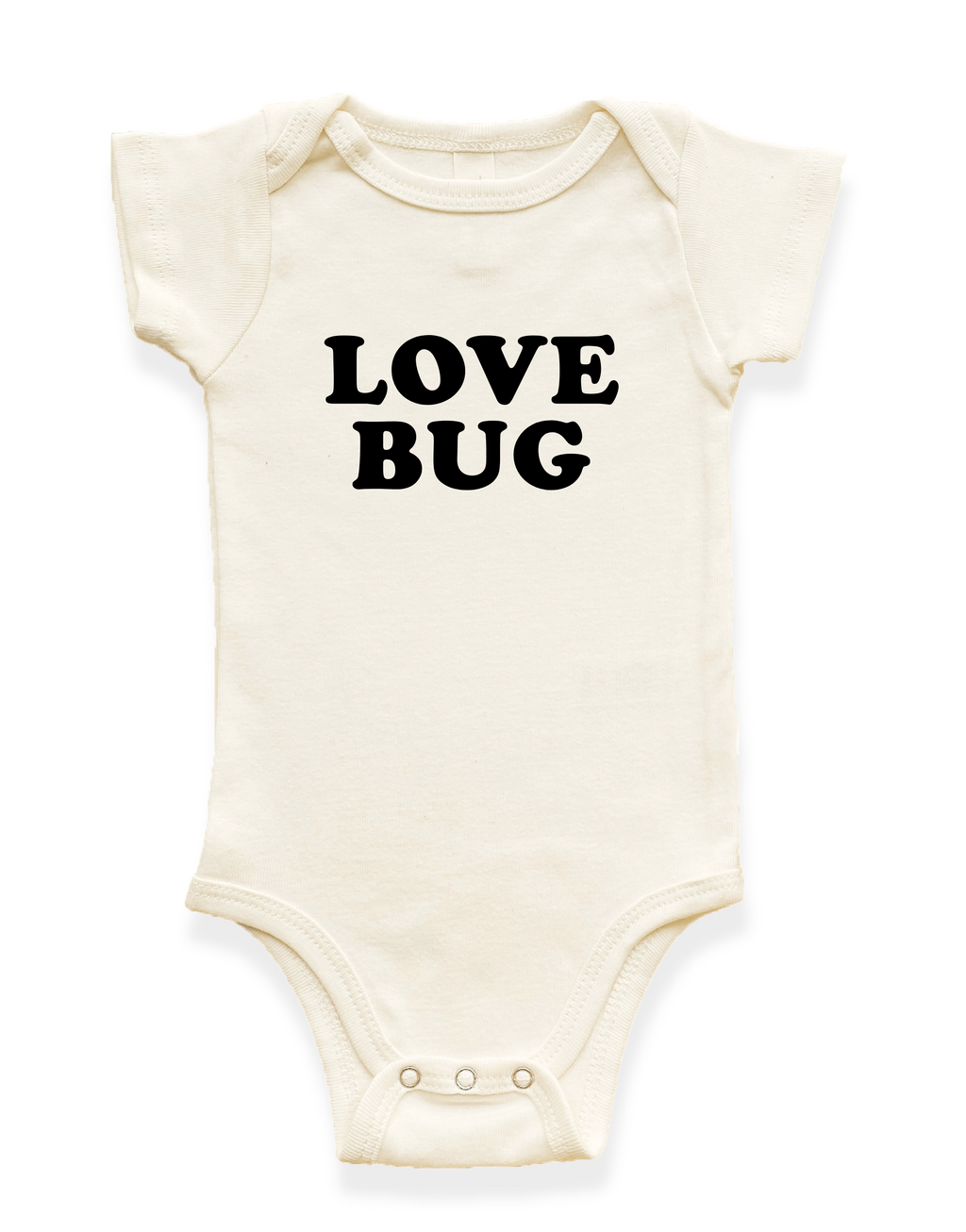 Love Bug Organic Baby Bodysuit