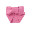 Knitted Oversized Topknot in Rose Pink