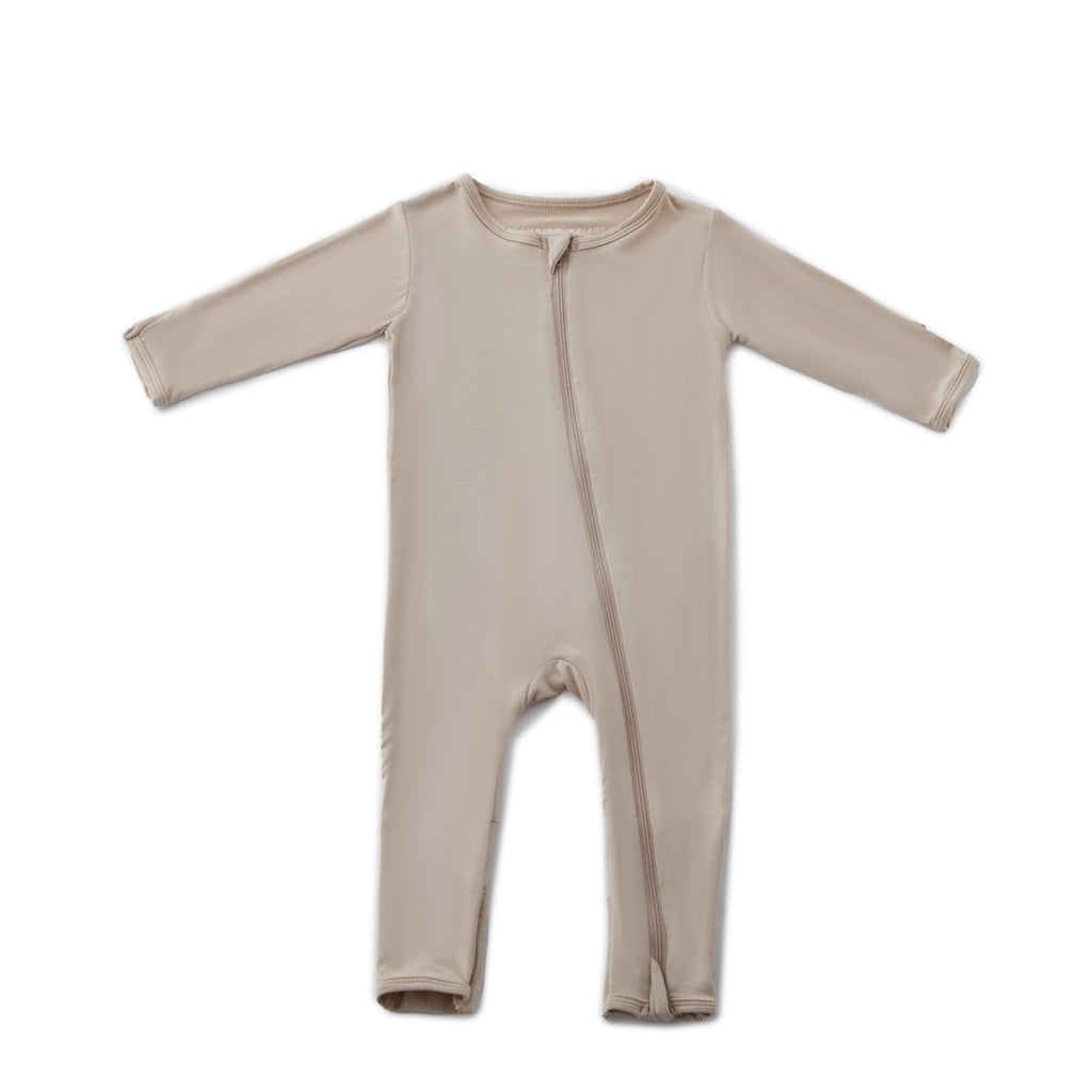 Baby Bamboo Onesie - Desert Sand