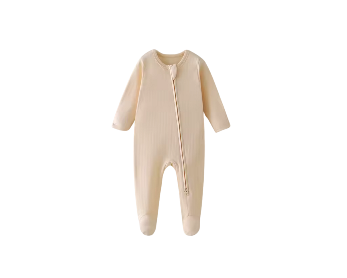 Organic Cotton Honeycomb Zip Sleeper