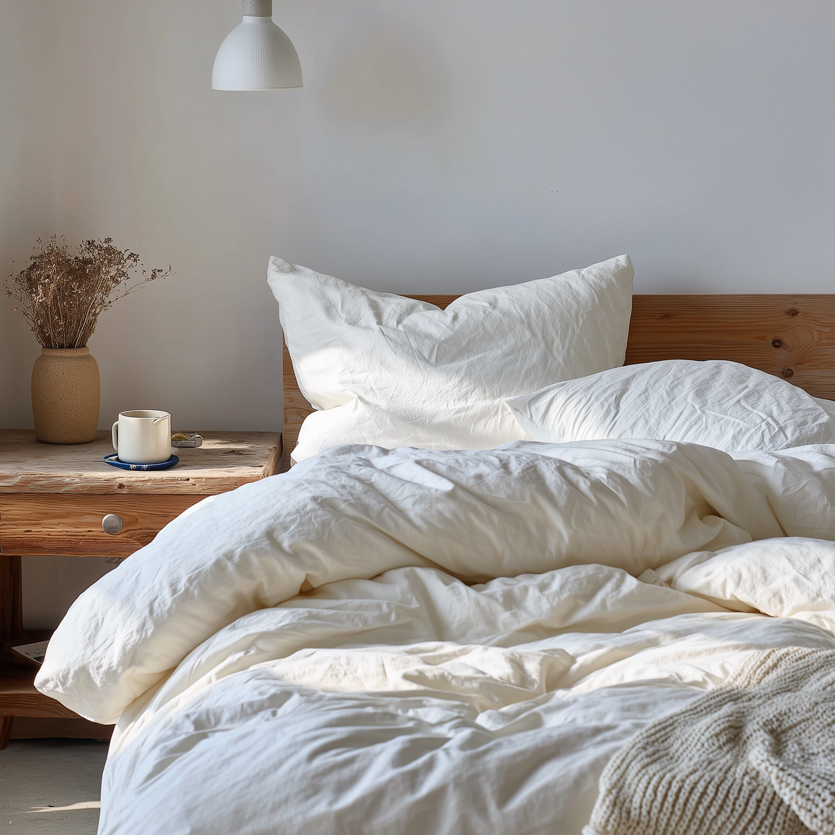 Organic Cotton Sateen Sheet Set