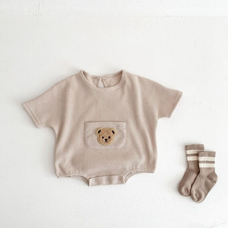 Uno Pocket Teddy Onesie