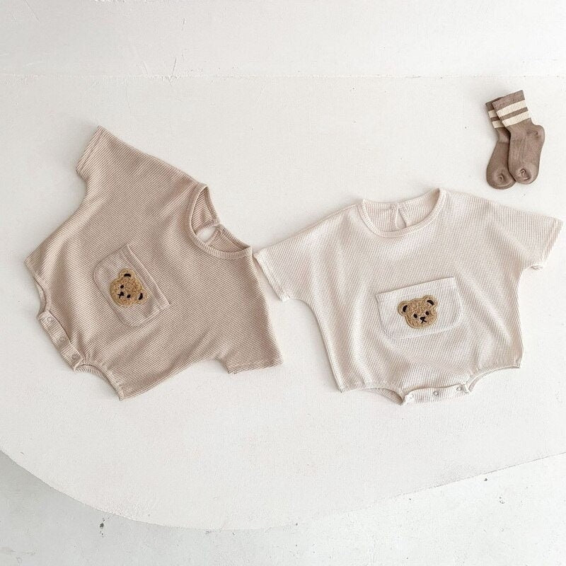 Uno Pocket Teddy Onesie