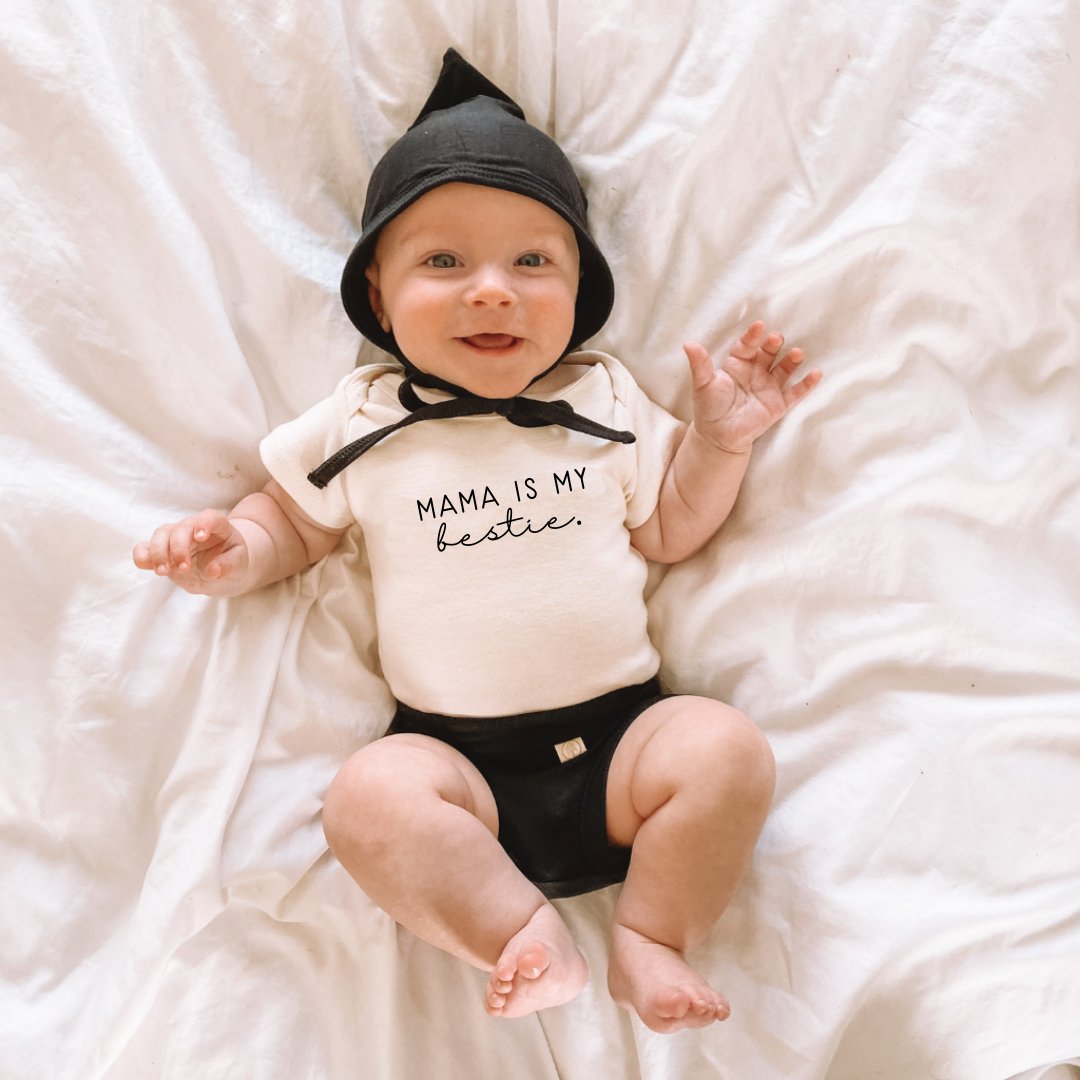 Mama is my Bestie Organic Baby Bodysuit