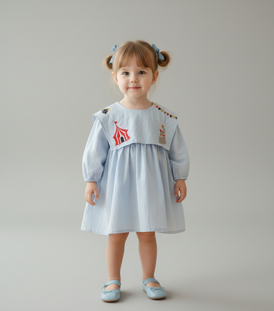 Lapel Navy Style Dress