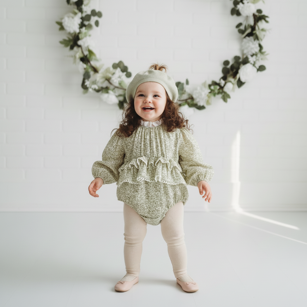 Double Layers Lace Romper