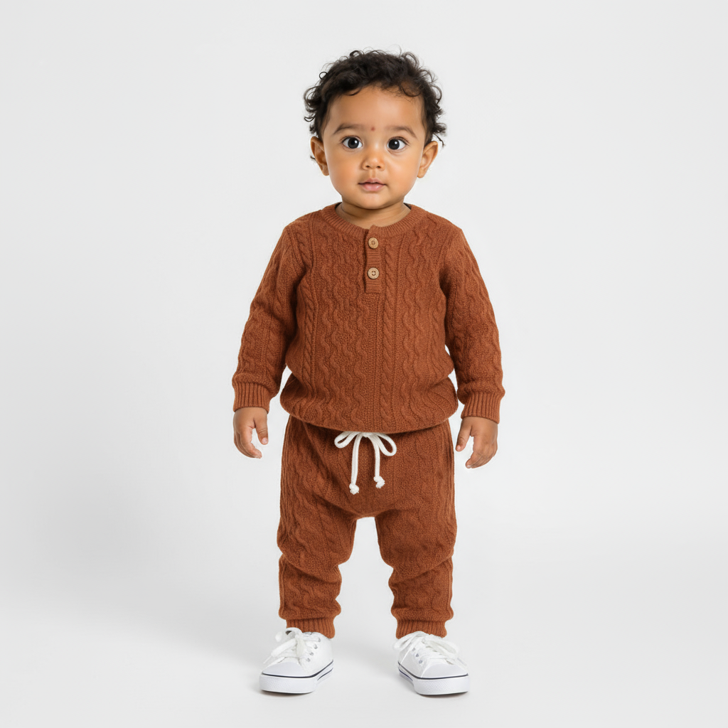 Soft Knitted Lounge Set
